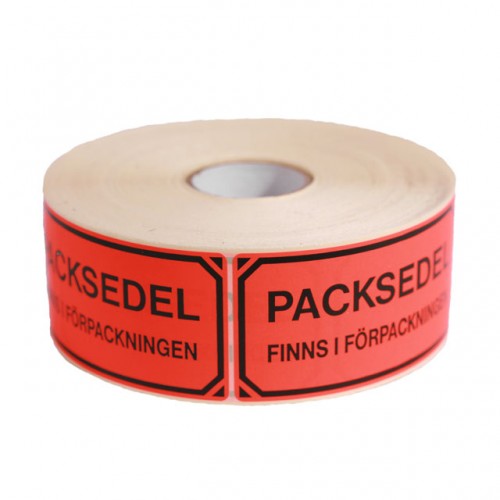 Emballageetiketter 