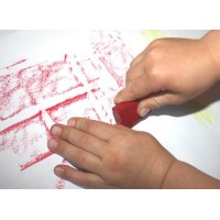 Vaxblock/Vaxkritor Stockmar träetui med 24 block/etui