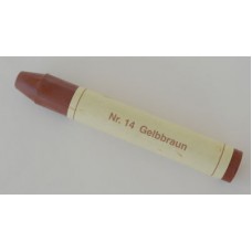 Stiftkrita/Vaxkrita Stockmar Gulbrun (14) 12 kritor/ask