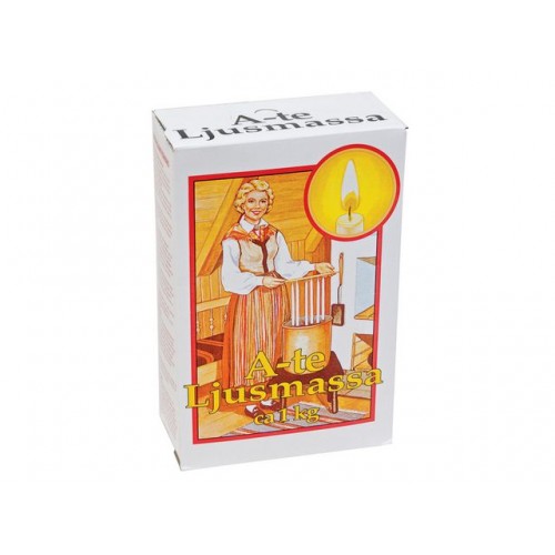 Ljusmassa A-Te , ca 1 kg (Stöpa ljus själv)