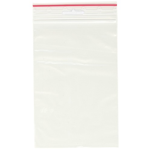 Blixtlåspåsar T-16, 100x150mm, Eurohål, utan skrivfält 1000/fp