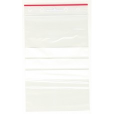 Blixtlåspåsar T-64, 100x150mm, Eurohål, med skrivfält 1000/fp