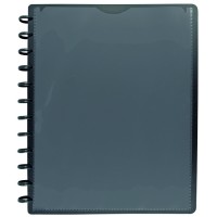 Receptklipp/Displaymapp A4 med flyttbara plastfickor (T-hålning)