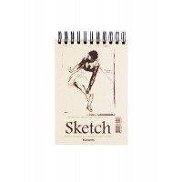 Skissblock spiral A5 110g, 70 blad 1/fp