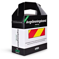 Varningsband/Avspärrningsband/Avgränsningsband ETAB 38GR BarrierPro 500m x 75mm Gul/Röd 1 rl/fp Varningsband/Avspärrningsband/Avgränsningsband ETAB 38GR BarrierPro 500m x 75mm Gul/Röd 1 rl/fp
