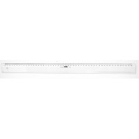 Linjal M+R, plast, 50cm cm/mm-gradering, Klar/Transparent 1/fp Linjal M+R, plast, 50cm cm/mm-gradering, Klar/Transparent 1/fp