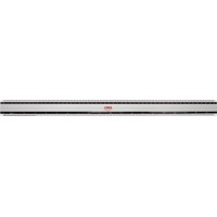 Linjal/Aluminiumlinjal M+R, aluminium, 50cm cm/mm/tum-gradering, med antiglid 1/fp