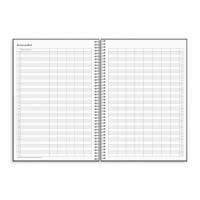 Lärarkalender: Noteringskalendern för lärare Burde A5 1255