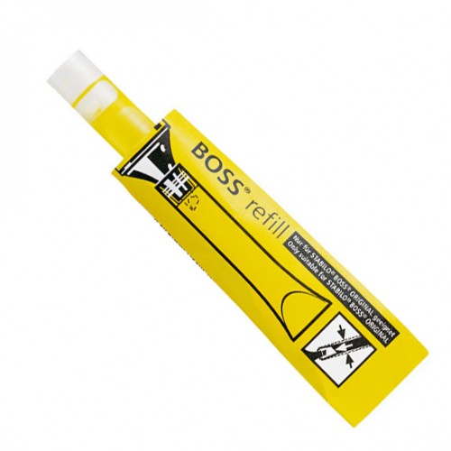 Refill till överstrykningspenna Stabilo Boss 070/24 Gul 1/fp