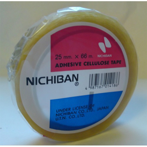Cellofantejp ETAB 901 Nichiban 66mx25mm, 1 rulle/fp