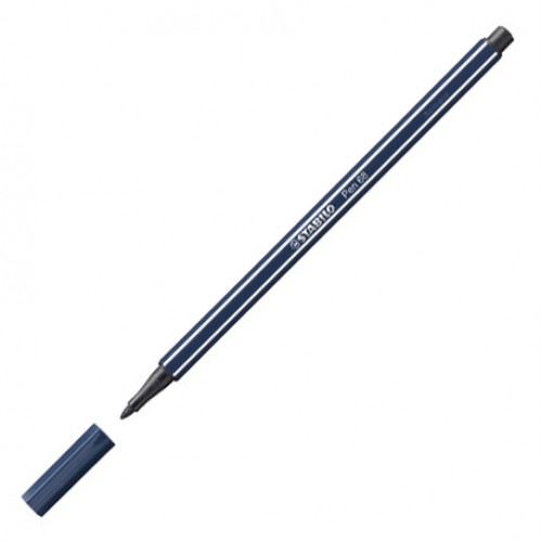 Fiberspetspenna Stabilo Pen 68 Payne's Grå (98) 1/fp