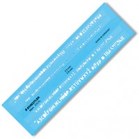 Textmall: Bokstavsmall/Siffermall, schablon, Staedtler Mars 572 FL 3,5mm & 5,0mm (mall med nummer & bokstäver mm)