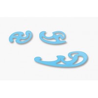 Burmestermallar Staedtler Mars French Curves 571 40 WP