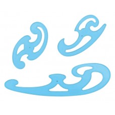 Burmestermallar Staedtler Mars French Curves 571 40 WP