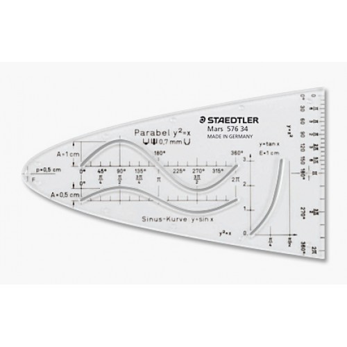 Standard parabola Staedtler Mars 576 34 Standard parabola Staedtler Mars 576 34