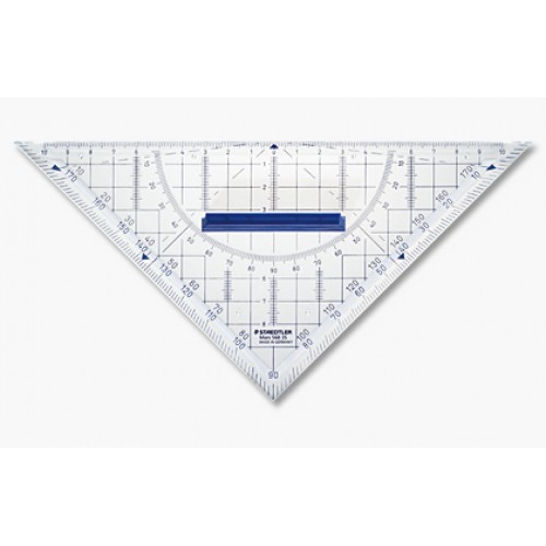 Vinkel / Geometrivinkel Staedtler Mars 568 35, 22cm med handtag