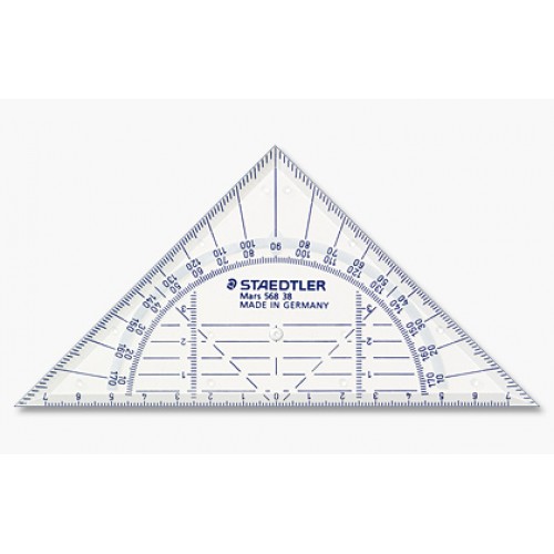 Vinkel/Geometrivinkel Staedtler Mars 568 38 16cm extra brytsäker