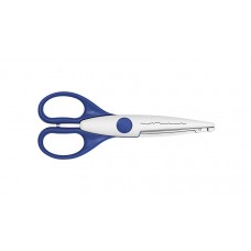 Mönstersax WEDO dekorsax, 16cm, Vat cut (Riven kant)