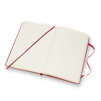 Moleskine Classic Red Ruled Notebook Large, linjerad 13x21cm Moleskine Classic Red Ruled Notebook Large, linjerad 13x21cm