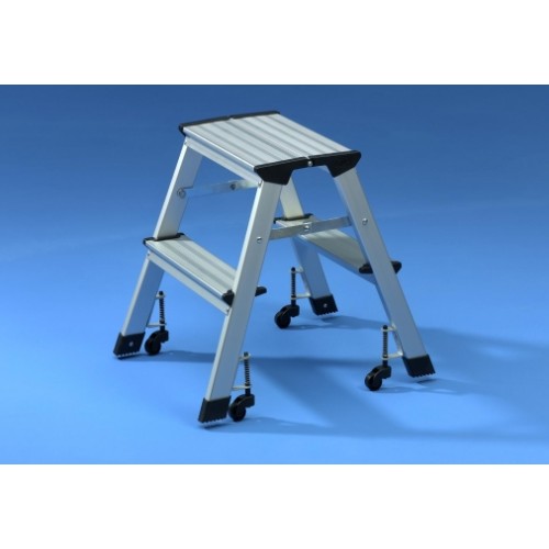Stege/Stegpall/Fotpall Wedo Mobile Step Aluminium metall