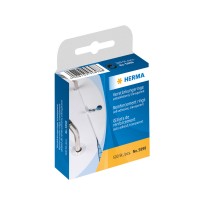 Hålförstärkare Herma 5898, självhäftande, transparent plastfilm, 500/fp, 