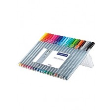 Fineliner Staedtler Triplus 334 SB20, 20 färger/fp