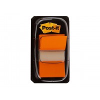 Märkflik Post-it Index 1/1" (25,4x43,2mm) 680-4, Orange, 50 flikar/fp