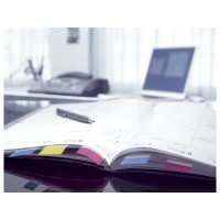 Märkflik Post-it Index 1/1" (25,4x43,2mm) 680-4, Orange, 50 flikar/fp