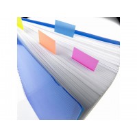 Märkflik Post-it Index 1/1" (25,4x43,2mm) 680-4, Orange, 50 flikar/fp