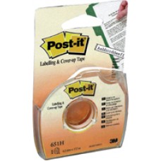 Korrigeringstejp Post-It 651, 1-rader 17,7mx4,21mm 1/fp