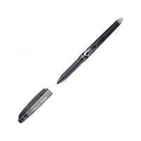 Rollerballpenna Pilot Frixion Point BL-FRP5-B, lång stålspets (Hi-tecpoint), raderbart bläck, Svart