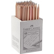 Blyertspenna Faber-Castell Bonanza naturfärgad HB 100/fp