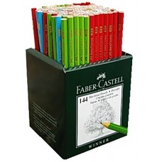 Blyertspenna Faber-Castell (färgad pennkropp) HB 144/fp