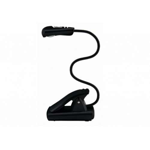 Läslampa/Boklampa LED WEDO, Svart