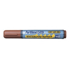 Whiteboardpennor Artline EK-519 Snedskuren spets, Brun 1/fp