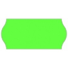 Prisetikett/Metoetikett 26x12mm G2 Lysgrön, 36 rullar/fp