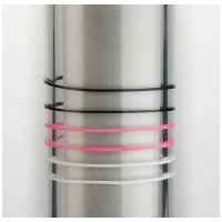 Gummiband Laurel, 55mm, Vit 50/fp