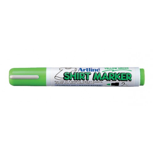 Textilpenna Artline EKT-2 Shirt Marker 2,0mm Gulgrön 1/fp