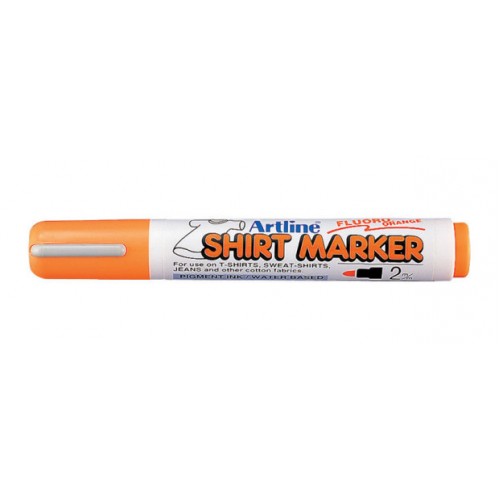 Textilpenna Artline EKT-2 Shirt Marker 2,0mm Lysorange 1/fp