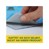 Emballagerulle Scotch Flex & Seal Shipping Roll, Blå, 38cm x 3m