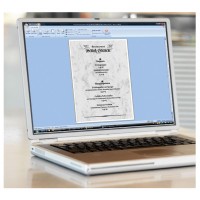 Kopieringspapper Sigel Marmor/Marble Grey (DP183) A4 90g, 25 ark/fp