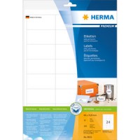 Etiketter Herma 8633 Premium A4 66,0x33,8mm 10 ark/fp