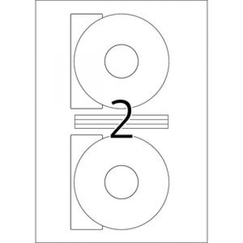 Etiketter Herma 5079 Special A4 CD/DVD Ø 116mm 25 ark/fp Etiketter Herma 5079 Special A4 CD/DVD Ø 116mm 25 ark/fp