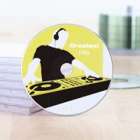 Etiketter Herma 5115 Special A4 CD/DVD-maxi Ø 116mm 25 ark/fp