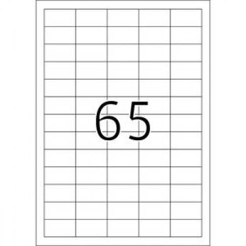 Etiketter Herma 5027 Premium A4 38,1x21,2mm 25 ark/fp Etiketter Herma 5027 Premium A4 38,1x21,2mm 25 ark/fp