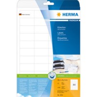 Etiketter Herma 5051 Premium A4 48,3x25,4mm 25 ark/fp
