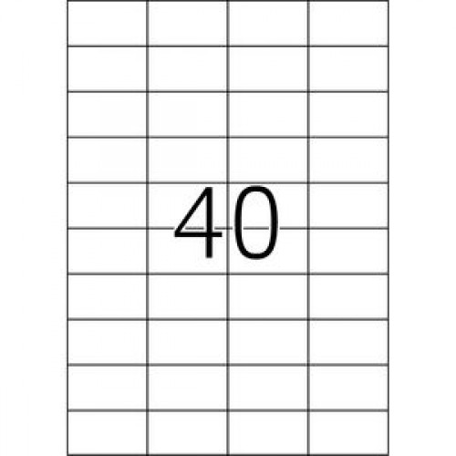 Etiketter Herma 4461 Premium A4 52,5x29,7mm Vit 100 ark/fp Etiketter Herma 4461 Premium A4 52,5x29,7mm Vit 100 ark/fp