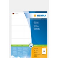 Etiketter Herma 4414 Premium A4 70x36mm Vit 500 ark/fp