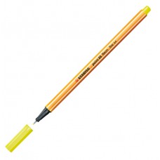 Fineliner Stabilo Point 88 Neon, Neongul (024) 1/fp