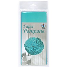 Silkespapper 50x70cm Blå 10 ark/fp